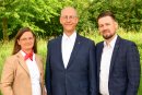 Die Geschäftsführung der Bürologistik GmbH & Co. KG (v.l.): Katja Küster, Dirk Ohlmer und Julian Dräger.