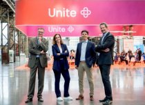 Ab jetzt zu viert:  Der Vorstand der Unite Network SE