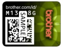 Brother: Holografisches Label