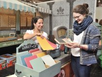 Große Produktpalette für kreative Köpfe auf der infa kreativ. Foto: Fachausstellungen Heckmann