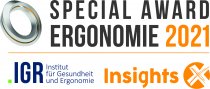 Insights-X und IGR vergeben den Ergonomie Award.