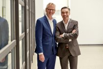 Reinder Dijkstra und Manuel Pereira - beide PRP Solutions. 