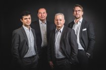 Die Geschäftsführung der neuen Inapa Deutschland GmbH (von links): Hugo Rua (CFO), Thomas Schimanowski (CEO), Frank Weithase (COO), Martin Tewes (CCO)