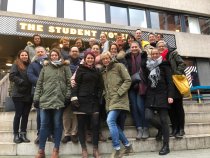 Soennecken-Händler auf Tour in Amsterdam.