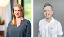 Christin Wittkopf, Managerin Vendor & Contract bei Nordanex, und Sascha Tobisch, Account Manager Sales Netzwerktechnik bei Triotronik