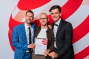 v.l.n.r.: Gordon Noll (Head of Marketing International Premium/Faber-Castell), Peter Wilden (Senior Industrial Designer/noto GmbH) und Felix Giegler (Product Manager Premium/Faber-Castell)