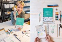 Am Samstag, den 19.10.2024, ist die Sketchnotes-Künstlerin Diana Meier-Soriat zu Gast am Sigel Stand.