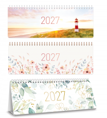 Für jeden Schreibtisch der passende Begleiter. Die Tischkalender vom Häfft-Verlag.